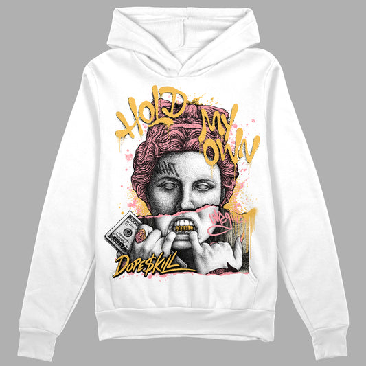 Jordan 3 GS “Red Stardust” DopeSkill Hoodie Sweatshirt Hold My Own Graphic Streetwear - White 