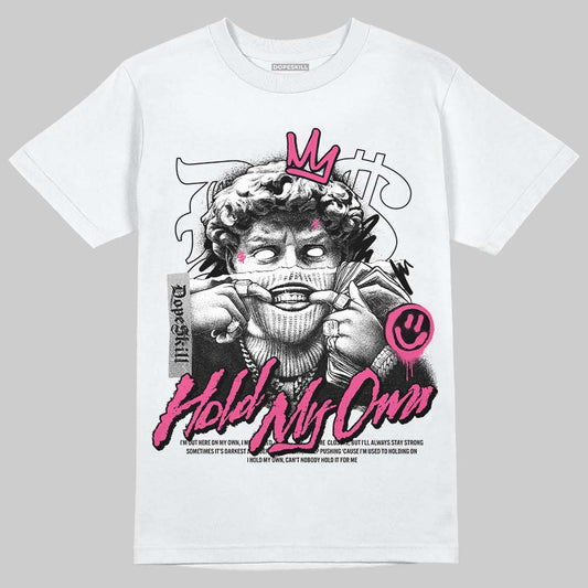 Asics Gel-1130 Pink Glo/ Black DopeSkill T-Shirt In My Way Graphic Streetwear - White 
