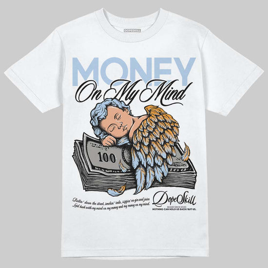 New Balance Abzorb 2000 “Silver/Blue” DopeSkill T-Shirt MOMM Graphic Streetwear - White 