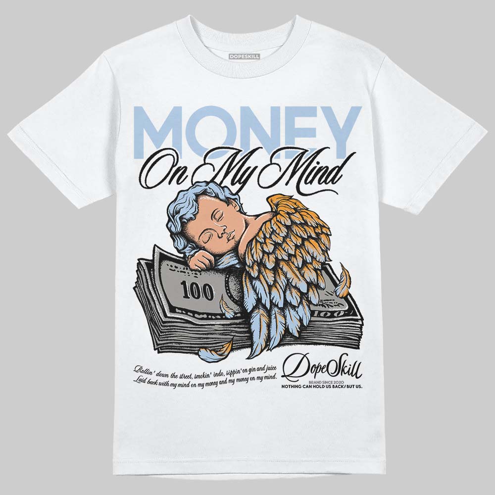 New Balance Abzorb 2000 “Silver/Blue” DopeSkill T-Shirt MOMM Graphic Streetwear - White 