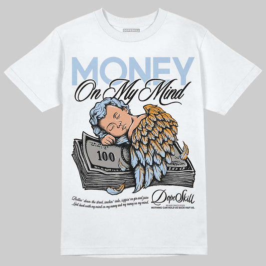 New Balance Abzorb 2000 “Silver/Blue” DopeSkill T-Shirt MOMM Graphic Streetwear - White 