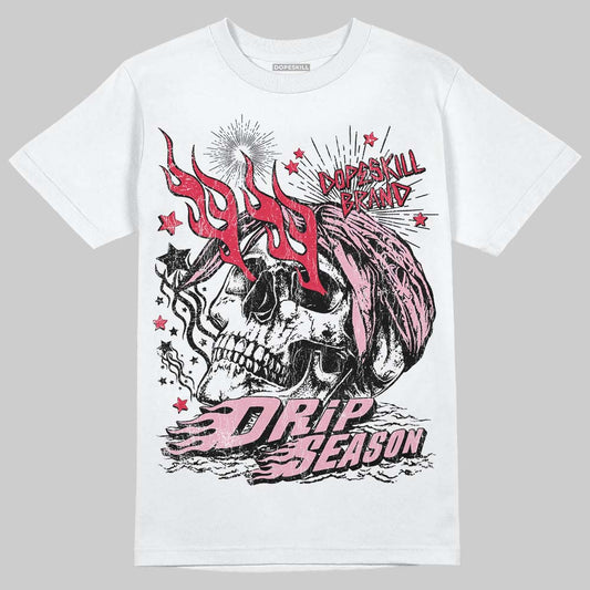Dunk Low Valentine's Day (2026) DopeSkill T-Shirt Drip Season Graphic Streetwear - White