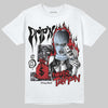 Jordan 5 Retro OG Black Metallic Reimagined DopeSkill T-Shirt Drip'n Never Tripp'n Graphic Streetwear - White