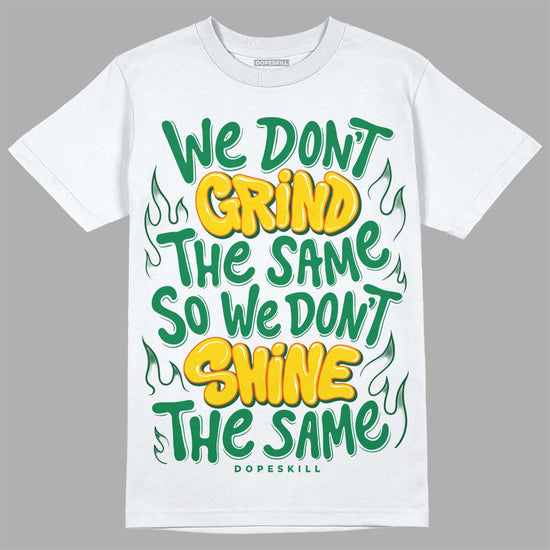 Green Sneakers DopeSkill T-Shirt Grind Shine Graphic Streetwear - White 