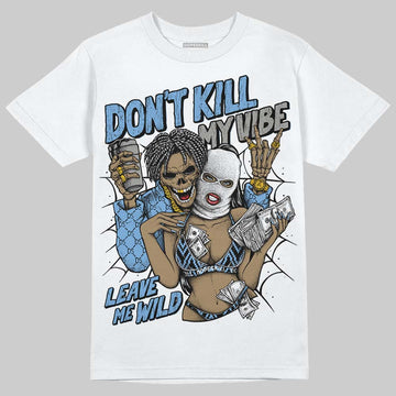Jordan 12 Retro 'Melo' DopeSkill T-Shirt Don't Kill My Vibe Graphic Streetwear - White