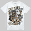 Jordan 5 Retro Reverse Metallic DopeSkill T-Shirt Don't Kill My Vibe Graphic Streetwear - White