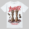 Jordan 5 "Sunset" DopeSkill T-Shirt Loyalty Graphic Streetwear - WHite