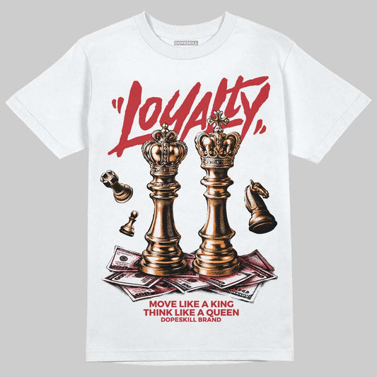 Jordan 5 "Sunset" DopeSkill T-Shirt Loyalty Graphic Streetwear - WHite