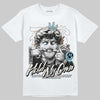 Asics Gel-Kayano 12.1 Cream/Stillwater DopeSkill T-Shirt In My Way Graphic Streetwear - White