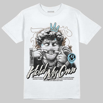 Asics Gel-Kayano 12.1 Cream/Stillwater DopeSkill T-Shirt In My Way Graphic Streetwear - White