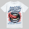 Jordan 11 Retro Low Diffused Blue DopeSkill T-Shirt Lick My Kicks Graphic Streetwear - White