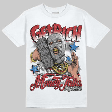 Jordan 8 Retro Bugs Bunny (2025) DopeSkill T-Shirt Get Rich Graphic Streetwear - White