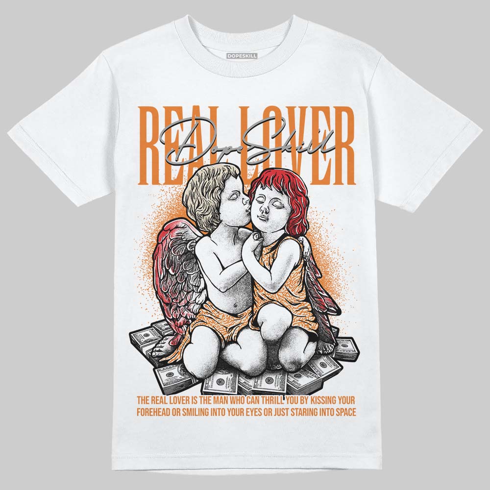 Jordan 3 “Orange Citrus” DopeSkill T-Shirt Real Lover Graphic Streetwear - White