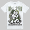New Balance 1890 Faded Black Utility Green DopeSkill T-Shirt Real Lover Graphic Streetwear - White