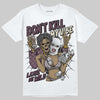 A Ma Maniére x Air Jordan 5 “Violet Ore” DopeSkill T-Shirt Don't Kill My Vibe Graphic Streetwear - White