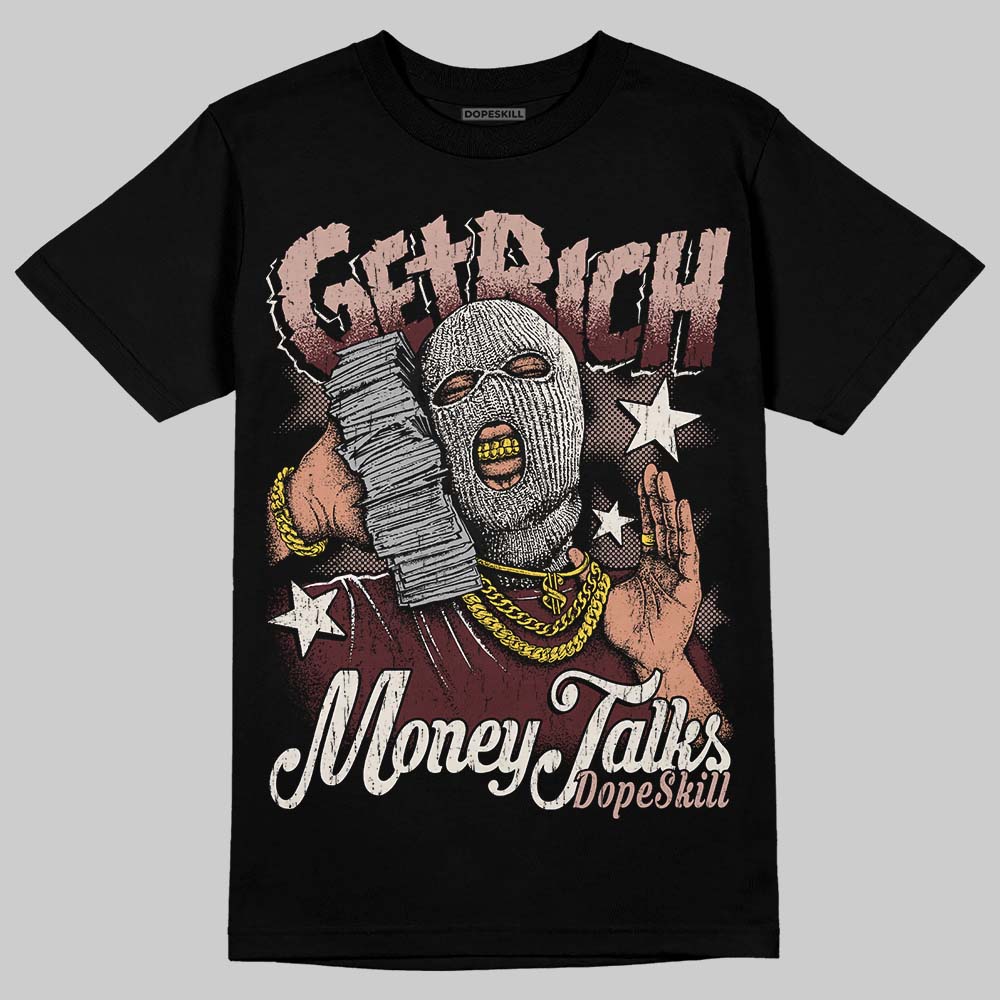 Jordan 11 “China” DopeSkill T-Shirt Get Rich Graphic Streetwear - Black