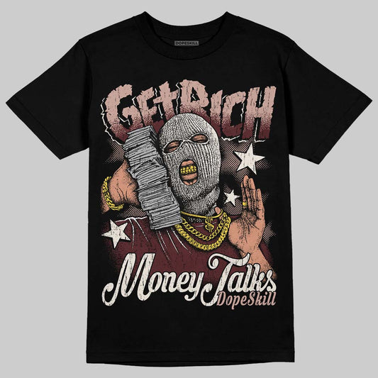 Jordan 11 “China” DopeSkill T-Shirt Get Rich Graphic Streetwear - Black