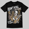 Adidas Samba OG White Black Clear Granite DopeSkill T-Shirt Don't Kill My Vibe Graphic Streetwear - black