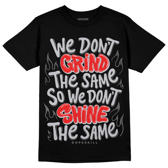 Grey Sneakers DopeSkill T-Shirt Grind Shine Graphic Streetwear - Black