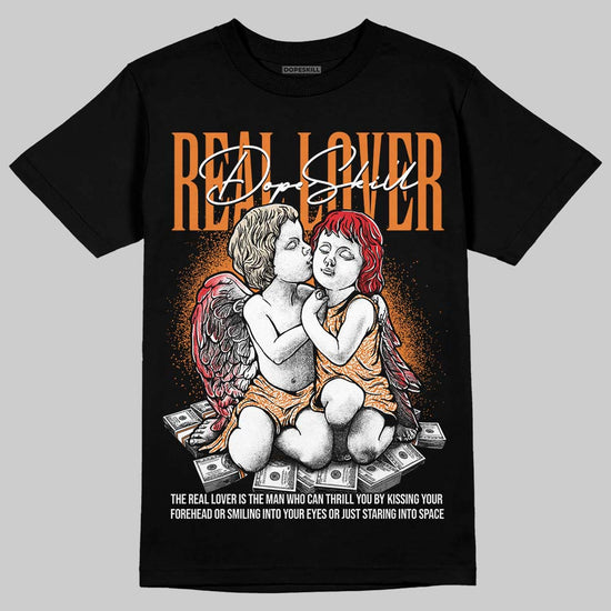 Jordan 3 “Orange Citrus” DopeSkill T-Shirt Real Lover Graphic Streetwear - Black
