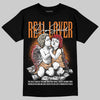 Jordan 3 “Orange Citrus” DopeSkill T-Shirt Real Lover Graphic Streetwear - Black