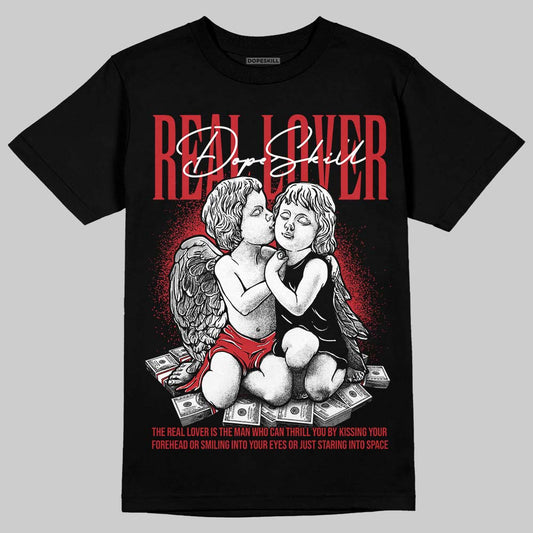 Jordan 12 “Bloodline” DopeSkill T-Shirt Real Lover Graphic Streetwear - black