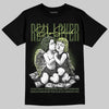 New Balance 1890 Faded Black Utility Green DopeSkill T-Shirt Real Lover Graphic Streetwear - Black