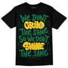 Green Sneakers DopeSkill T-Shirt Grind Shine Graphic Streetwear - Black