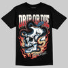 Jordan 4 “Flight Club” DopeSkill T-Shirt Drip or Die Graphic Streetwear - Black