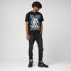 Black University Blue 5s DopeSkill T-Shirt Real Lover Graphic