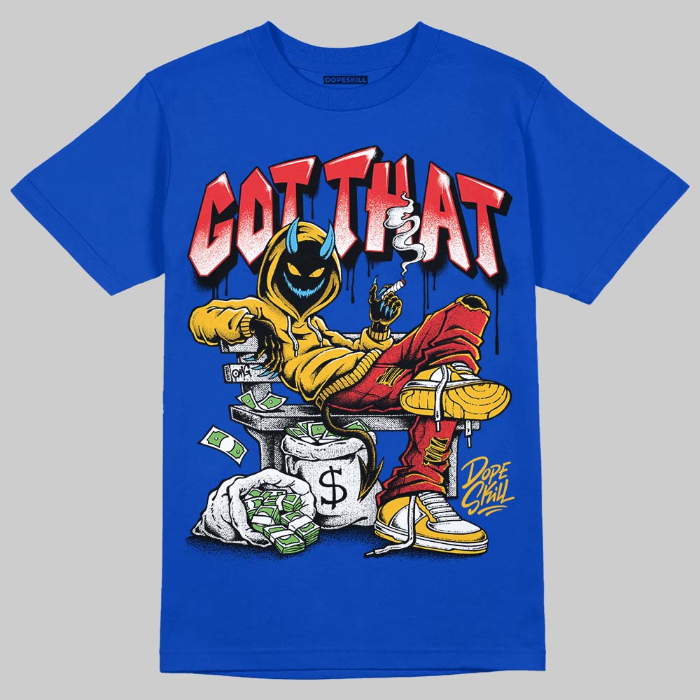 Royal Blue Sneakers DopeSkill T-Shirt Got That Graphic Streetwear - Royal 