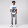 “True Blue” 3s DopeSkill T-Shirt Trippin Graphic