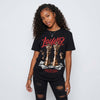 Sunset 5s DopeSkill T-Shirt Loyalty Graphic