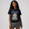 “True Blue” 3s DopeSkill T-Shirt Real Lover Graphic