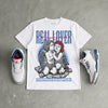 “True Blue” 3s DopeSkill T-Shirt Real Lover Graphic