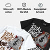 “Love Letter” 1s DopeSkill T-Shirt Real Ones Move In Silence Graphic