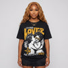 Tokyo 5s DopeSkill Oversize Print T-Shirt Real Ones Choose Loyalty Graphic