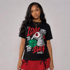 “Bloodline” 12s DopeSkill T-Shirt Loyal To The Bag Graphic