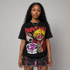 “Bloodline” 12s DopeSkill Oversize Print T-Shirt Pour Up Graphic