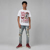 “Bin 23” 3s DopeSkill T-Shirt Real Ones Move In Silence Graphic