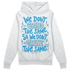 Jordan 4 Retro Military Blue DopeSkill Hoodie Sweatshirt Grind Shine Graphic Streetwear - White