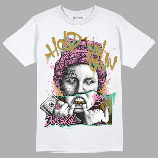 Parris Goebel x WMNS Dunk Low 'Playful Pink’ DopeSkill T-Shirt Hold My Own Graphic Streetwear - White 