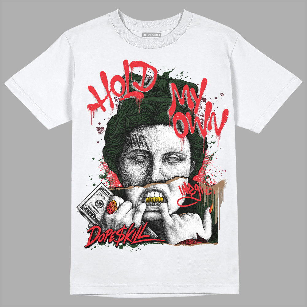 Dunk Low Freddy Krueger DopeSkill T-Shirt Hold My Own Graphic Streetwear - White 