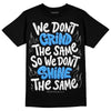 Jordan Spiz’ike Low “White/Obsidian” DopeSkill T-Shirt Grind Shine Graphic Streetwear - Black