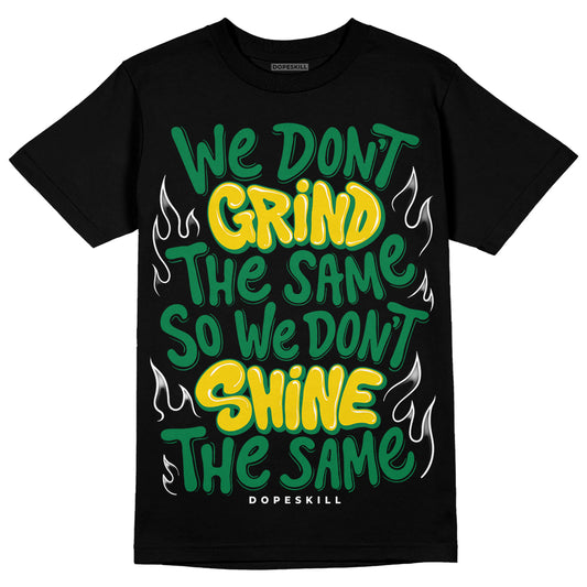 Jordan 5 “Lucky Green” DopeSkill T-Shirt Grind Shine Graphic Streetwear - Black