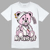 Dunk Low LX Pink Foam DopeSkill T-Shirt Hurt Bear Graphic Streetwear - White