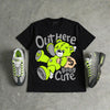 Max 95 OG 'Neon' DopeSkill T-Shirt Out Here Being Cute Graphic