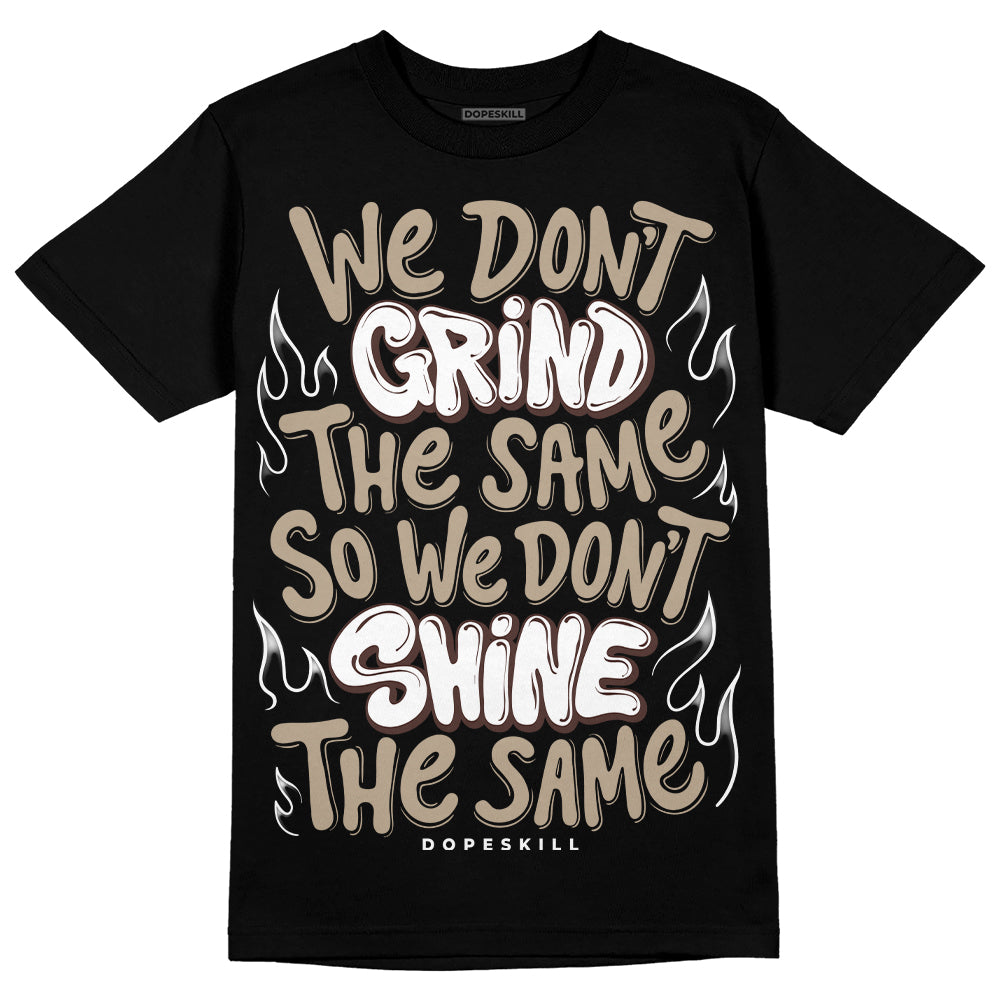 Jordan 1 High OG “Latte” DopeSkill T-Shirt Grind Shine Graphic Streetwear - Black