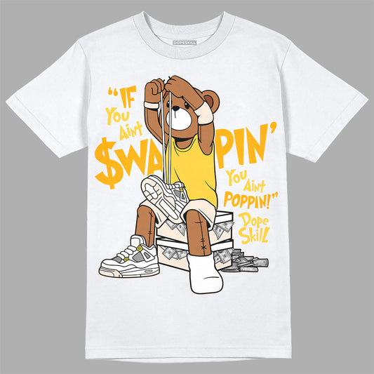 Jordan 4 "Sail" DopeSkill T-Shirt If You Aint Graphic Streetwear - WHite