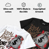 World’s Best Dad 3s DopeSkill T-Shirt Real Ones Move In Silence Graphic